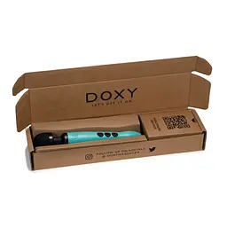 Вібромасажер DOXY3 USB-C Massager TURQUOISE, кабель USB-C, регульована інтенсивність, компактний - мініатюра 6