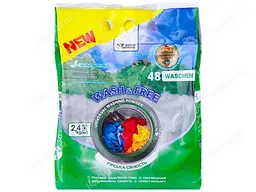 Пральний порошок WASH & FREE 2,4г руч/авт Універсальний
