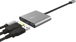 Адаптер Trust Dalyx Usb-C 3-в-1 - Type-C HDMI Usb (TR-23772) - мініатюра 3