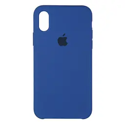 Силиконовый противоударный чехол-накладка для Apple iPhone Xs Max, панель с защитой всего корпуса, софт-тач, delft blue, ArmorStandart (ARM54868)
