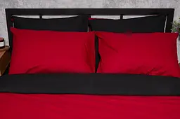 Набір наволочок Moon&Star Бязь Gold Люкс Cherry Black 40х60 см 2 шт