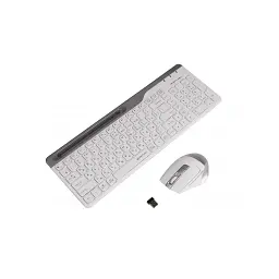 Комплект A4Tech FB2535C Wireless/Bluetooth Icy White (4711421971232) - мініатюра 4