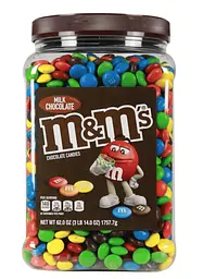 Драже M&M's Chocolate Candy Bulk Jar Milk Chocolate 1757.7 г
