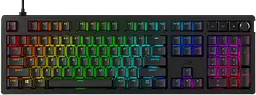 Клавіатура HyperX Alloy Rise PBT HX Red RGB Black (7G7A3AA)