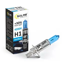 Лампа H1 12V 55W 4200K StarBlue Solar 1 шт (1241)