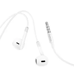 Стерео навушники Hoco M109 Pure joe (3.5mm/1.2m) White - мініатюра 4