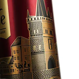 Уцінка. Пиво Old Prague Bohemian Dark Lager, темне, фільтроване, 4,4%, з/б, 0,5 л  - мініатюра 7