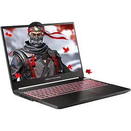 Ноутбук Dream Machines RT5060-15UA28 (15.6 FHD 144 Hz, Ryzen 7 H255, 16 GB, 1 TB, RTX 5060, DOS) (RT5060-15UA28) - мініатюра 2