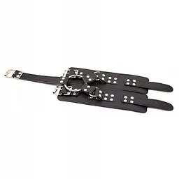 Регульована упряж Fetish Addict Collar With Restraints (чорний) - мініатюра 4
