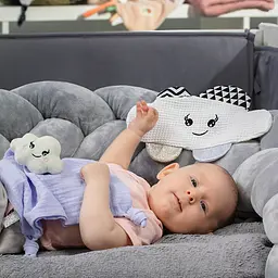 Іграшка-обіймашка BabyOno Хмаринка для малюків 25х25.5 см (2136278048) - мініатюра 4
