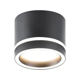 Світильник точковий накладний-врізний без лампи MAXUS L Downlight Base GX53 Black 2in1 - мініатюра 2