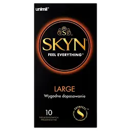 Ультратонкі презервативи Unimil Skyn Large великого розміру 10 шт. - мініатюра 2