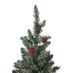 Штучна сосна Black Box Trees Creston Frosted зелена з шишками та ягодами 0,60 м (8718861153057) - мініатюра 2