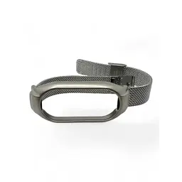 Ремінець до фітнес браслета BeCover Metal для Xiaomi Mi Smart Band 9 Silver (711979) - мініатюра 4