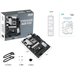 Материнська плата Asus Prime B650-PLUS sAM5 B650 4xDDR5 M.2 HDMI DP ATX - мініатюра 2