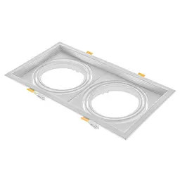 Світильник врізний поворотний Brille ML-020/2 AR111 WH 48-020