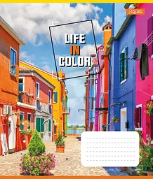 Набір зошитів 1 Вересня Life in colors А5 в клітинку 36 аркушів 15 шт. (767326) - мініатюра 3