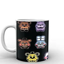 Кухоль GeekLand Five Nights At Freddys П'ять ночей з Фредді постер FN.02.007.556 330 мл білий - мініатюра 2
