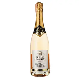 Ігристе вино Blanc Foussy Cremant de Loire Brut, розове, брют, 0,75 л