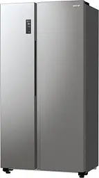 Холодильник Gorenje SBS 179х67х92см 2 двері 356(191) л А++ NF+ матовий сірий (NRR9185EAXL) - мініатюра 5