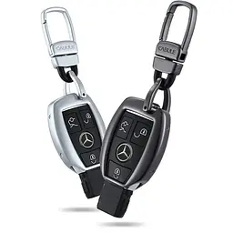 Наклейка з логотипом Mercedes-Benz для автоключів d=15 мм Пластикова об'ємна (Завод) - мініатюра 5