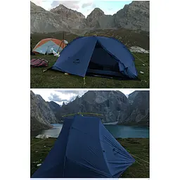 Намет Naturehike Tagar NH17T180-J двомісний темний блакитний - мініатюра 7