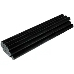 Клеєві стрижні універсальні Mastertool 11.2 x 200 мм чорні (в упаковці 12 шт.)