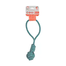 Іграшка для собак Misoko&Co М'яч з ручкою blue 35 cm