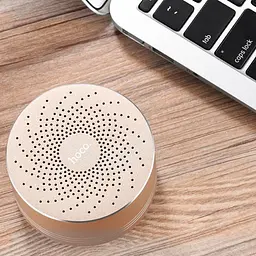 Колонка бездротова Bluetooth HOCO BS5 Swirl Tarnish Золота