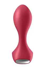 Анальна пробка з вібрацією Satisfyer Backdoor Lover Red, 11.5х3.3 см, червоний - мініатюра 4
