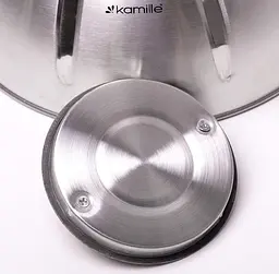 Чайник Whistling Kettle із нержавіючої сталі зі свистком Kamille Ø26.5х23 см kuh0006797 - мініатюра 4