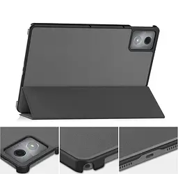 Чохол-книжка BeCover Smart Case для Lenovo Tab K11 Plus TB-352F 11.45" Gray (711851) - мініатюра 4
