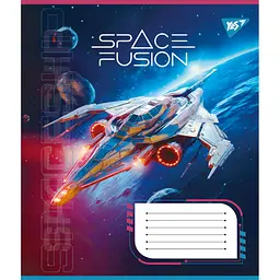 Зошит Yes Space fusion А5 48 аркушів лінія (767132), в асортименті - мініатюра 2