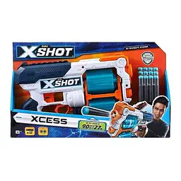 Швидкострільний бластер Zuru X-Shot Red Excel Xcess TK-12, 16 набоїв (36436R) - мініатюра 7