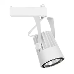 Світильник трековий поворотний LED 410/12W WW WH COB Brille 32-242 - мініатюра 3