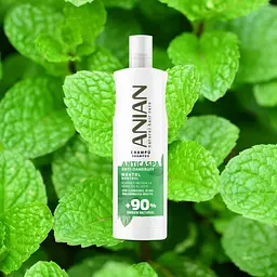 Шампунь Anian Menthol Anti-Dandruff проти лупи 400 мл  - мініатюра 4
