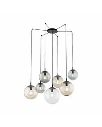 Підвісний світильник TK Lighting 4863 Esme E27 7x15W IP20 Bk - мініатюра 3