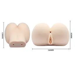 Мастурбатор Graces Vibrating Vagina & Ass - мініатюра 3