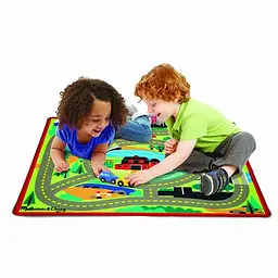 Килимок ігровий Melissa & Doug Міська дорога з машинками (MD19400) - мініатюра 7