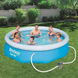 Надувний басейн Bestway 57270 (305х76 см) Fast Set - мініатюра 2