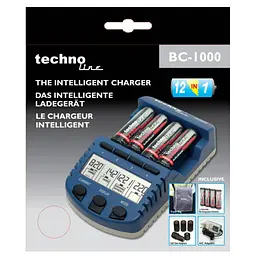 Зарядний пристрій Technoline BC1000 SET + акумулятори (BC1000) - мініатюра 4