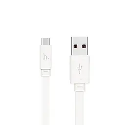 USB Cable Hoco X5 Bamboo Type-C White 1m