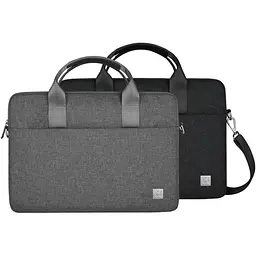 Сумка для ноутбука WiWU Minimalist Laptop Bag II Series 15.6`/16` Black [163543] - мініатюра 3