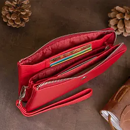 Жіночий шкіряний гаманець-клатч ST Leather 19,2х10х2 см acs0015950 - мініатюра 8