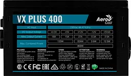 Блок живлення AeroCool VX Plus 400 400W [ACPN-VS40NEY.11] [100082] - мініатюра 4