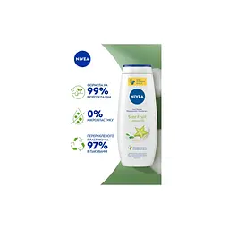 Гель для душу Nivea Star Fruit & Monoi Oil Care Shower 500 мл (9005800397450) - мініатюра 7