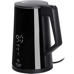 Електрочайник Adler AD 1345 black 1850-2200Вт 1.7л Strix встановлення температури - мініатюра 3