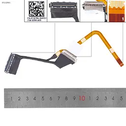 Шлейф матриці для Dell XPS 13 9370 9380 P82G series, (eDP 40pin UHD Touch, 01G79V, DC02C00FL00, CAZ60)