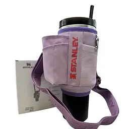 Сумка-чохол для термокухля Stanley Quencher 1,18 л (40 oz) з ремінцем і кишенями KT7001808 бузкового кольору
