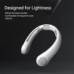 Вентилятор Jisulife Neck Fan Life4 Grey - мініатюра 7